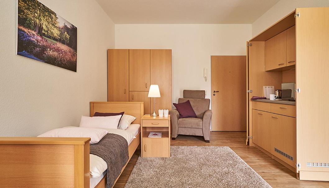 Апартаменти Haus Am Kurpark Бад-Дрібург Екстер'єр фото